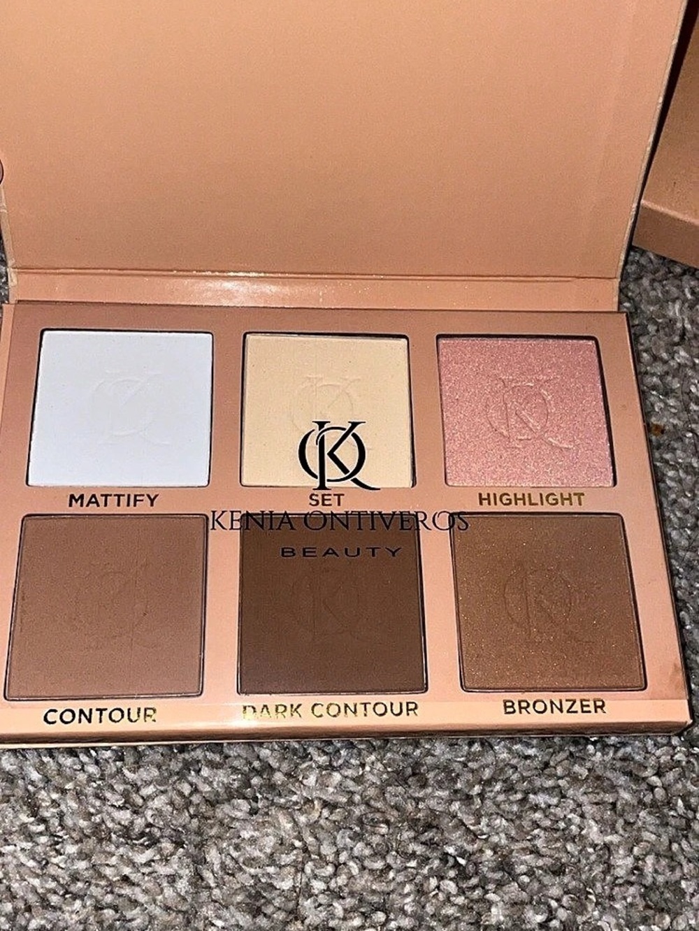 Kenia Ontiveros Beauty Set and Define Kit Makeup Palette